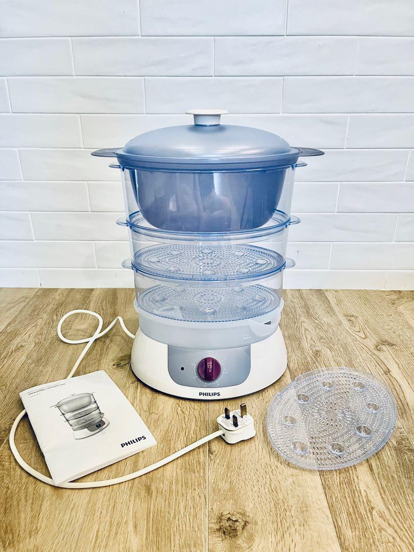 how to use philips food steamer