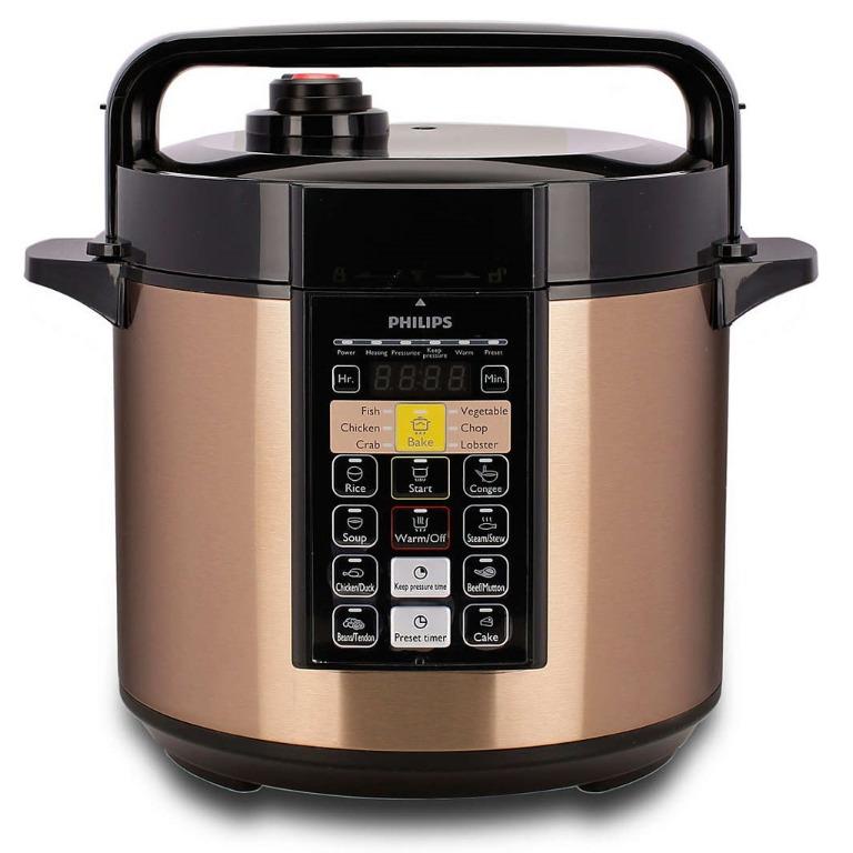 Philips HD2139 ME Computerized Electric Pressure Cooker, Furniture & Home Living, Kitchenware