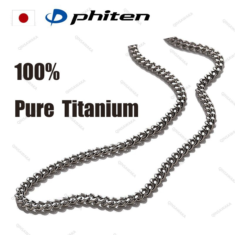 Phiten Titanium Chain Necklace Health Nutrition Medical Supplies Tools on Carousell