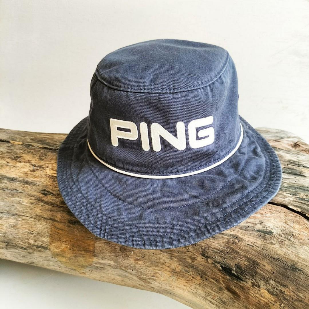 PING cowboy bucket hat, Fesyen Pria 