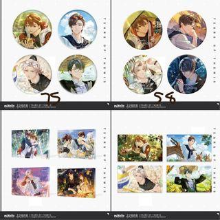 [PO, CLOSING 1/6] TOT Tears of Themis official merch Luke Artem Vyn Marius