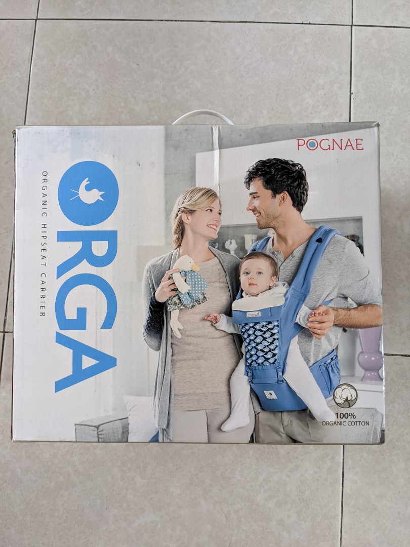 Pognae no 5 organic baby hipseat carrier online