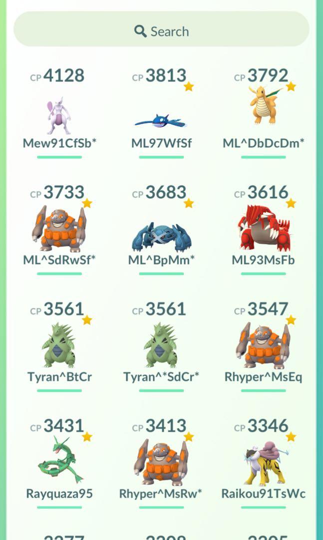 Pokemon Go Account Level 40 Video Gaming Gaming Accessories Game Gift Cards Accounts On Carousell
