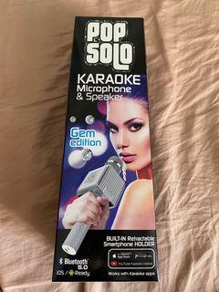 POP solo gem edition karaoke microphone &speaker