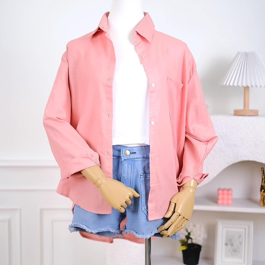 PREMIUM LINEN] Kemeja Oversize Shirt 