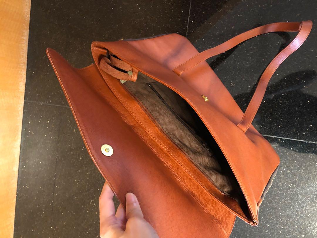 Pvc discount leather bag