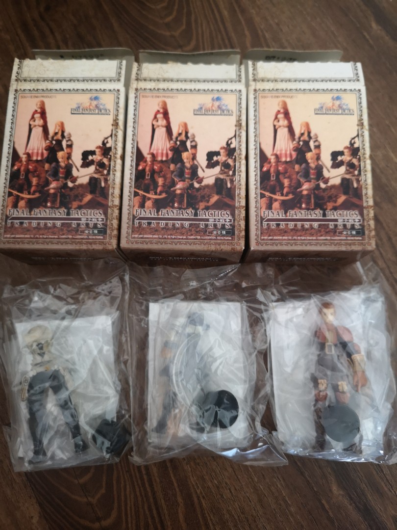 Final Fantasy Tactics - Miniature Figures Collection Vol. 3 Complete Set of 3