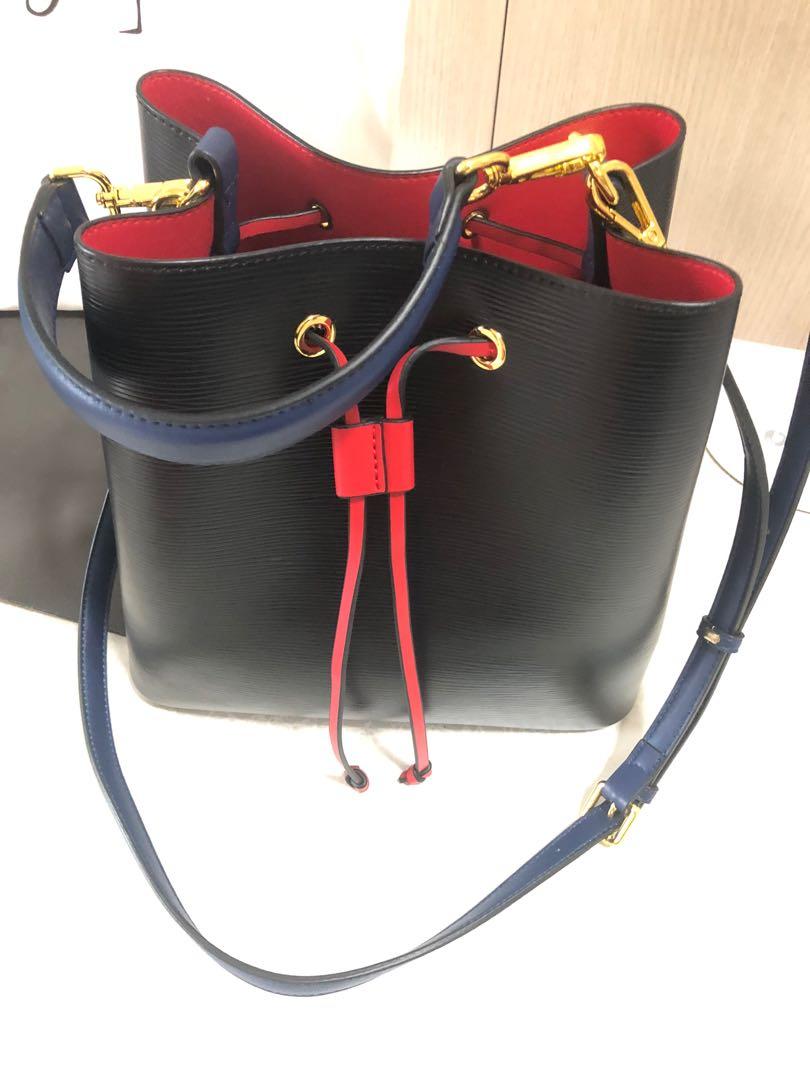 Real Leather Textured Bucket bag