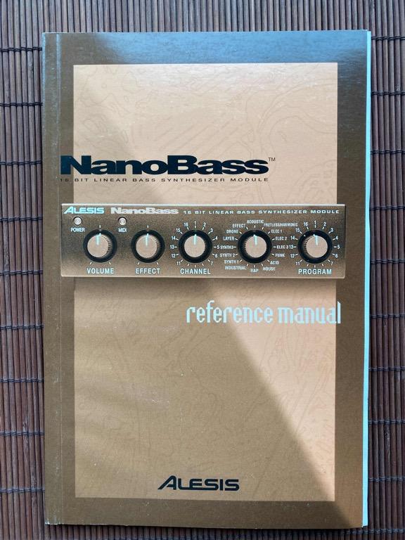 Recording Studio: Alesis Nanobass Synthesiser (Category: Other Audio Equipment) located in Mandaluyong City. Submitted by studioequip (Listing ID 1158227917, Image 2). Description: REDUCED FROM PHP8,000 FOR QUICK SALE Recording Studio: Alesis Nanobass Synthesiser Terrific bass sounds in a 1/3 rack size (tiny!). Imported from the UK and little used bargain. Comes complete with user manual and power supply in perfect condition. We are moving abroad