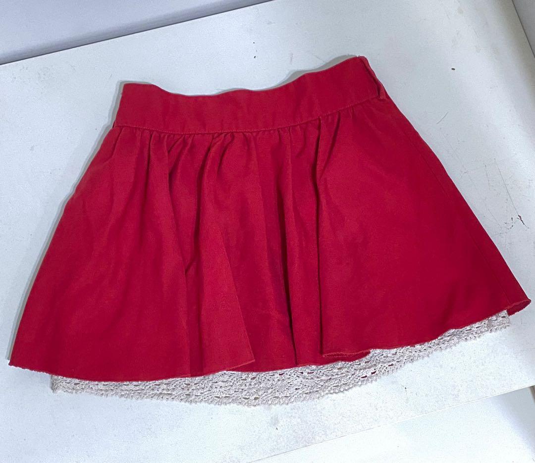 red skirt