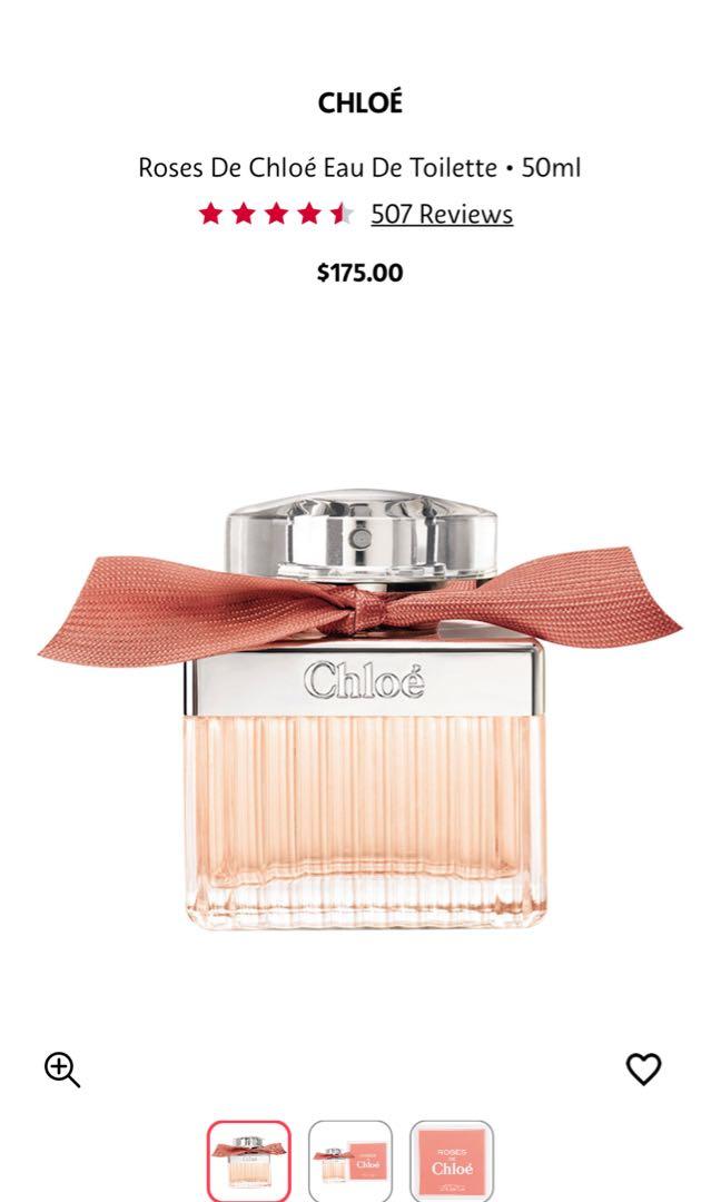 Roses de Chloe EDT 75ml Beauty Personal Care Fragrance