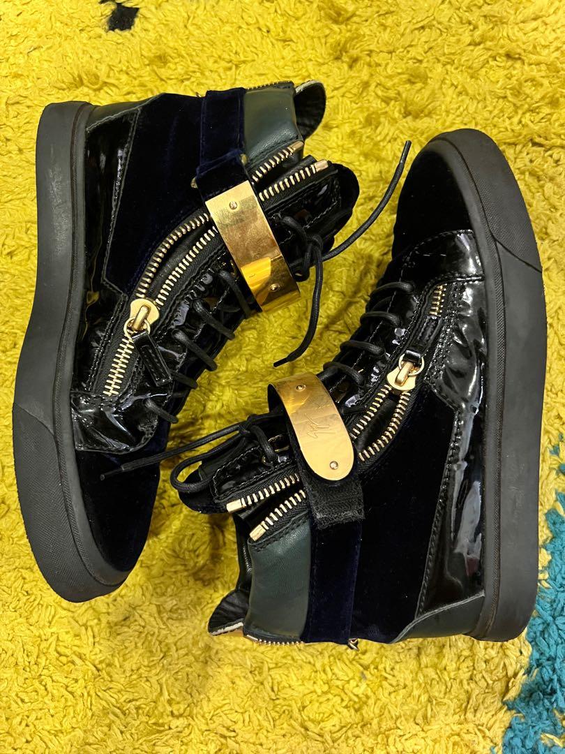 SALE Authentic Giuseppe Zanotti Coby Men s mid top sneakers