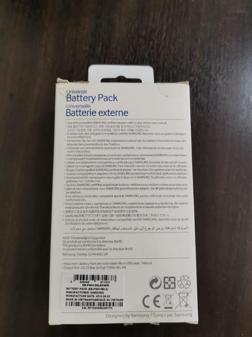 Samsung Portable Charger, Mobile Phones & Gadgets, Mobile & Gadget