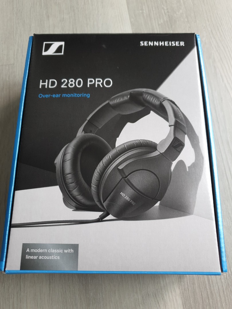 Headphone Sennheiser 280 Pro for audiophile, drum, piano, Audio