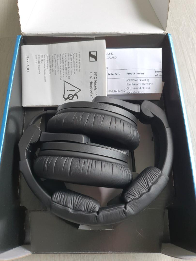Headphone Sennheiser 280 Pro for audiophile, drum, piano, Audio