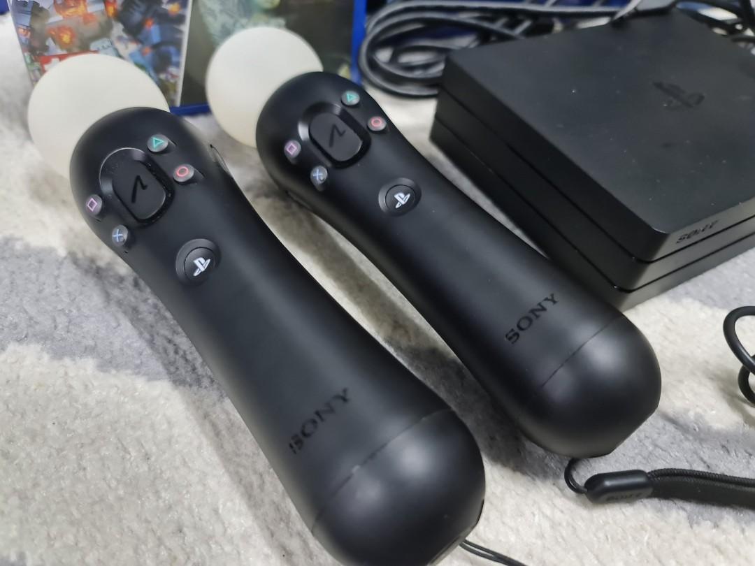 Sony Playstation VR PSVR V2 + 2 x PS Move, Video Gaming, Video Game
