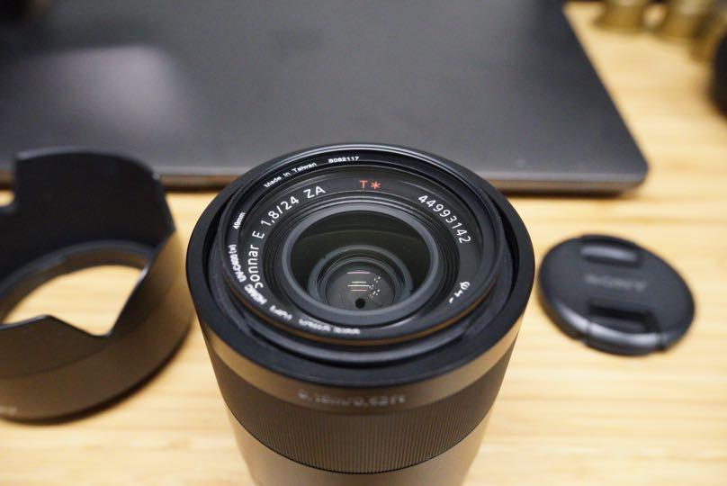 Sony Sonnar T* E 24mm F1.8 ZA SEL24F1.8Z 蔡司鏡, 攝影器材, 鏡頭及