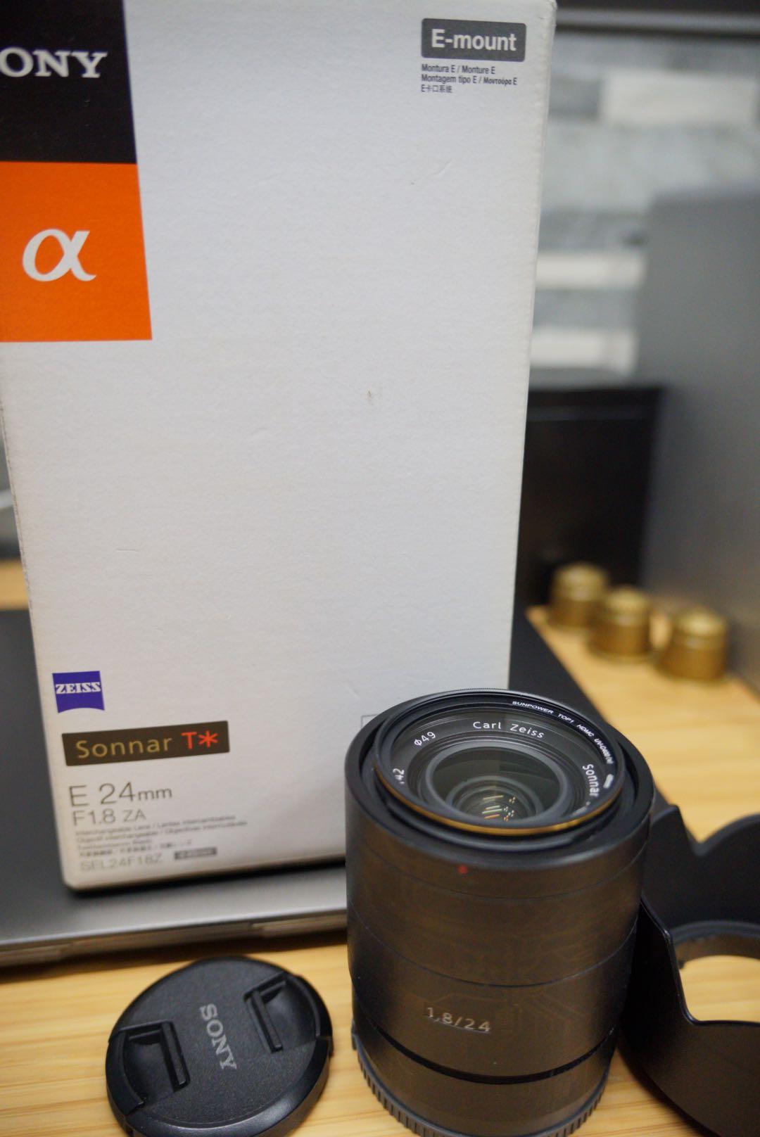 Sony Sonnar T* E 24mm F1.8 ZA SEL24F1.8Z 蔡司鏡, 攝影器材, 鏡頭及