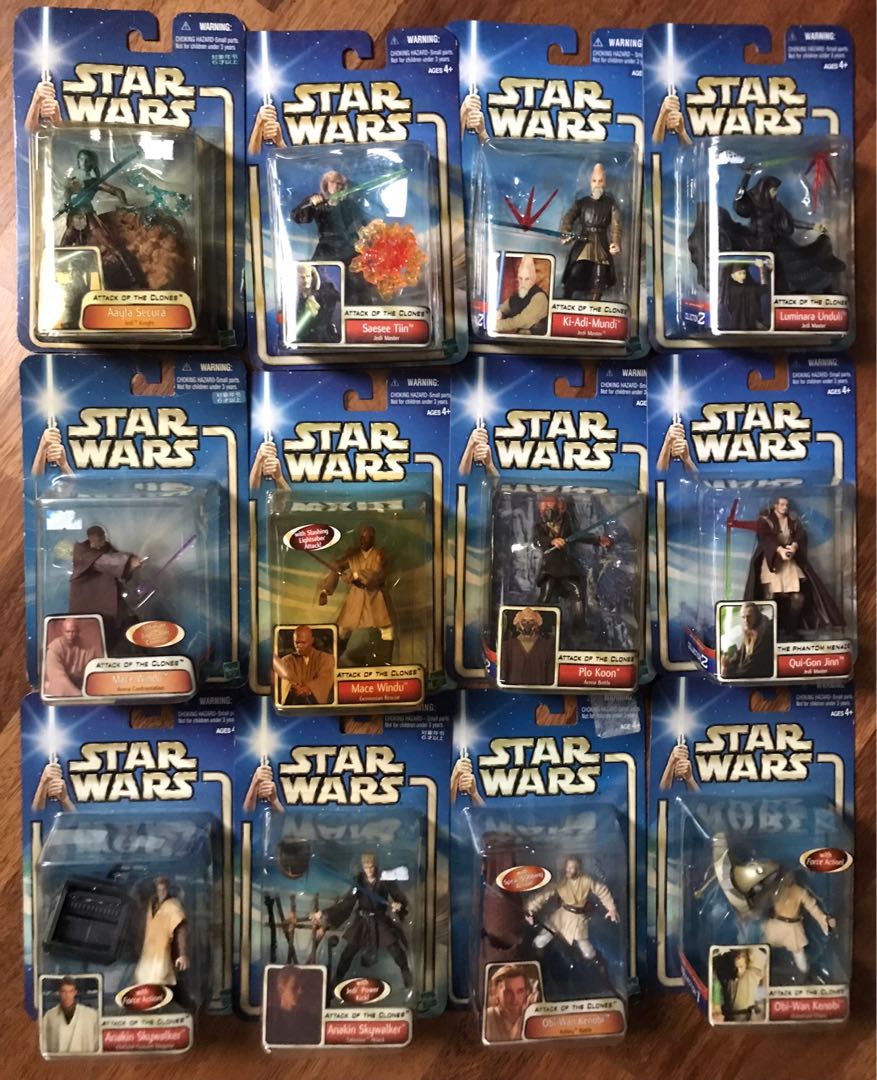 Star wars outlet episode 2 figures