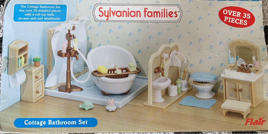 Country bathroom set sylvanian families hotsell