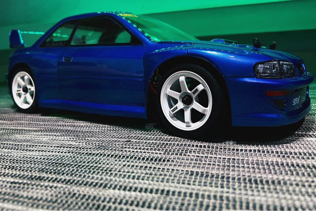 Tamiya bodyshell 1/10 Subaru Wrx Gc8 Yokomo Kyosho traxxas arrma Losi ...