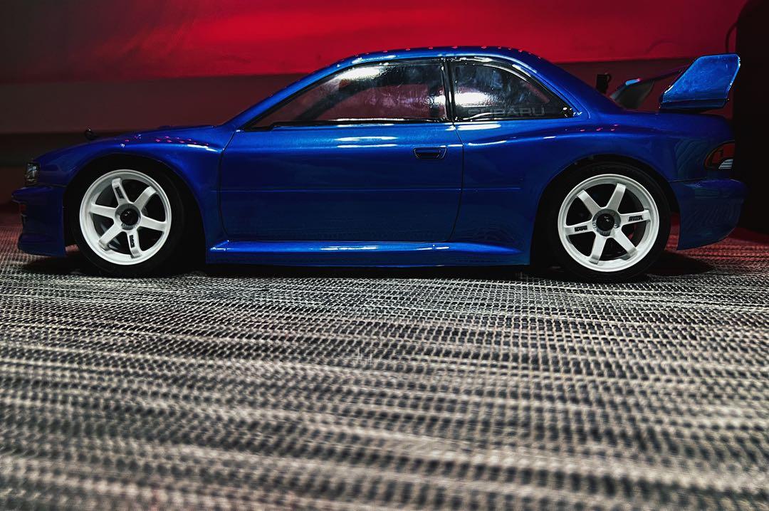 Tamiya bodyshell 1/10 Subaru Wrx Gc8 Yokomo Kyosho traxxas arrma Losi ...