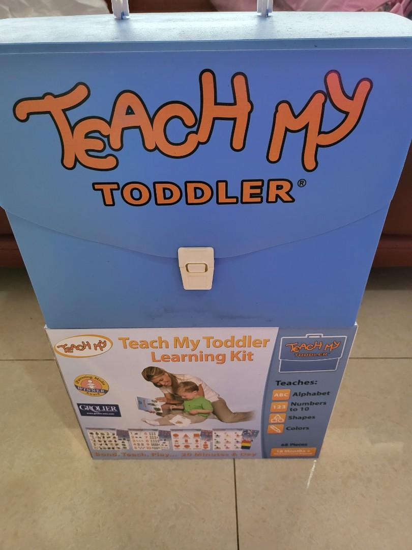 Teach My Toddler Learning Kit Grolier, Babies & Kids, Infant Playtime