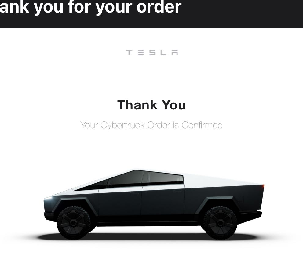 Tesla Cybertruck Dual Motor AWD Auto (Quota!) Auto628631314909471120