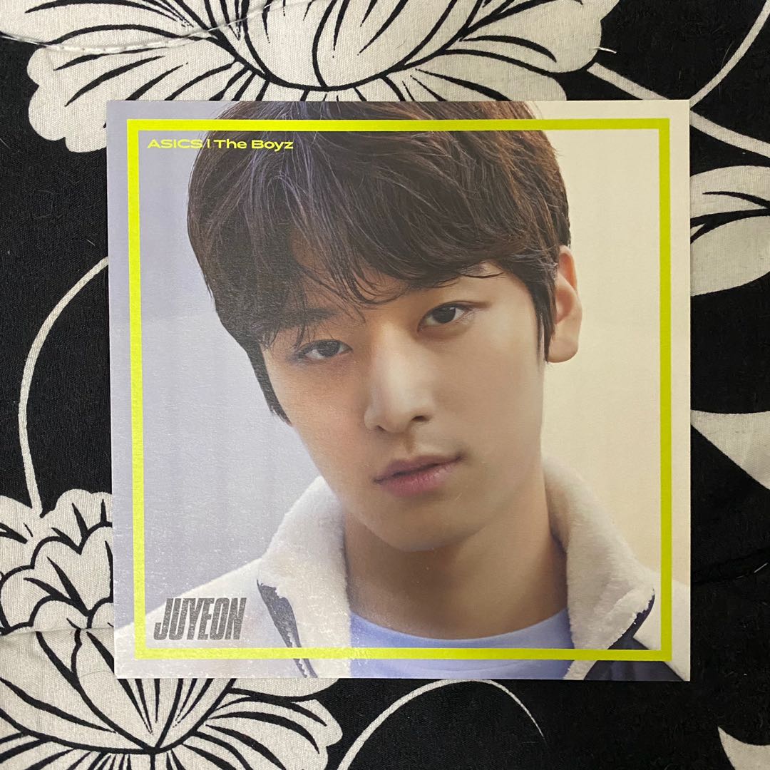 THE BOYZ Juyeon Asics Postcard