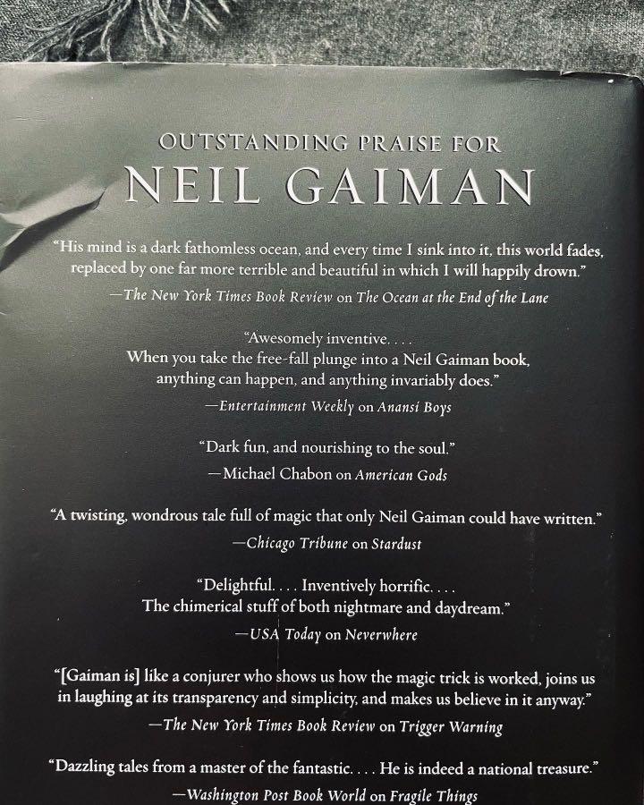 The neil gaiman reader deals