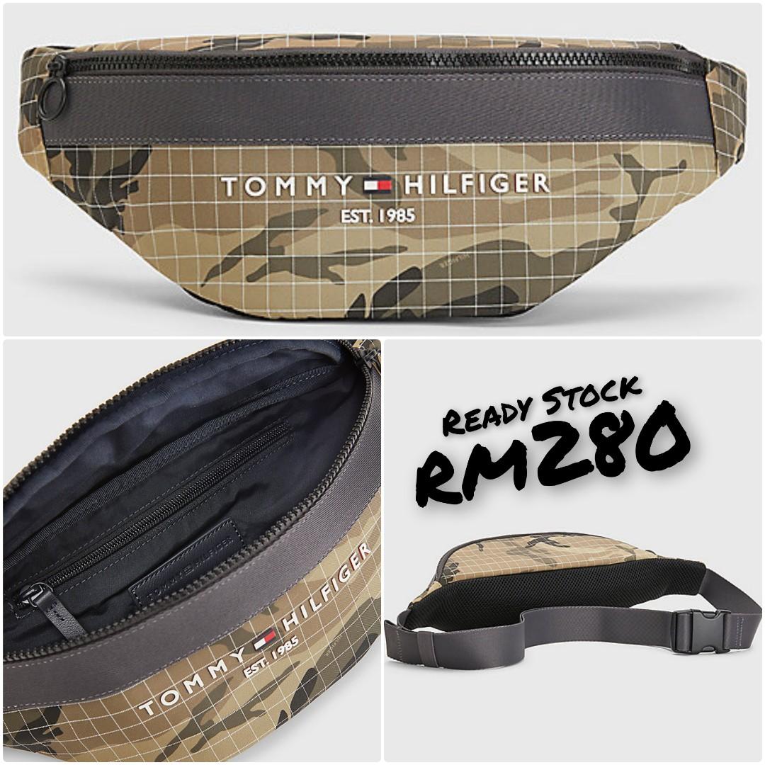Tommy Hilfiger Waist Bag Ori, Men's Fashion, Bags, Belt bags, Clutches