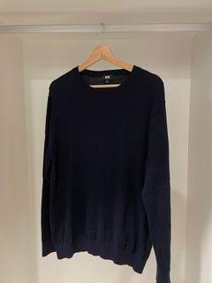 Uniqlo 靛藍色針織衫