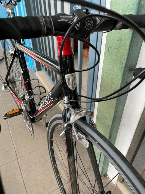 CLASSIC TREK ALPHA ROAD BIKE ALUMINIUM BLACK RED SMALL 51 OFF
