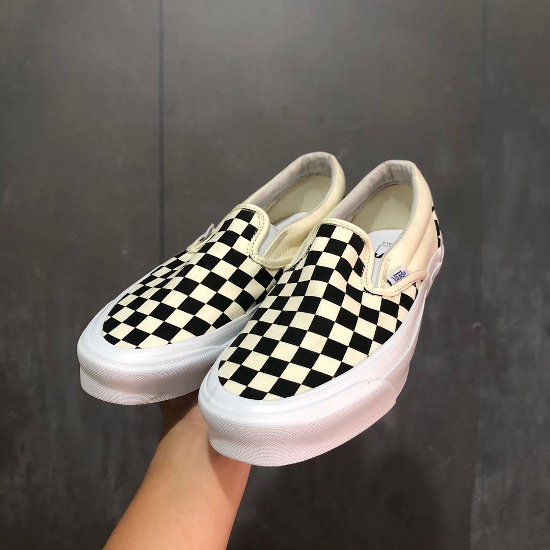 Vans vault checkerboard outfit sale