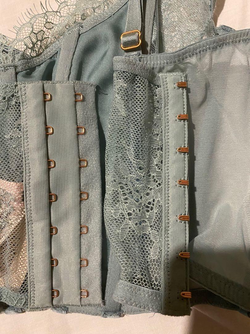 Victoria’s Secret DREAM ANGELS Unlined LaceUp Corset Top Bra Lingerie