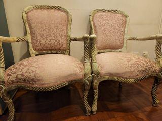 Vintage Chair Set (2 chairs and 1 table) Negotiable