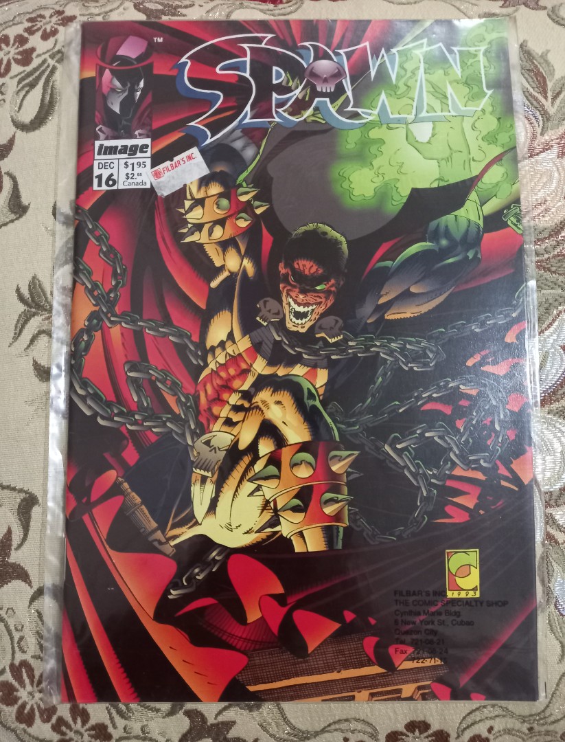 Vintage Image Comic Spawn #16, Hobbies & Toys, Books & Magazines ...