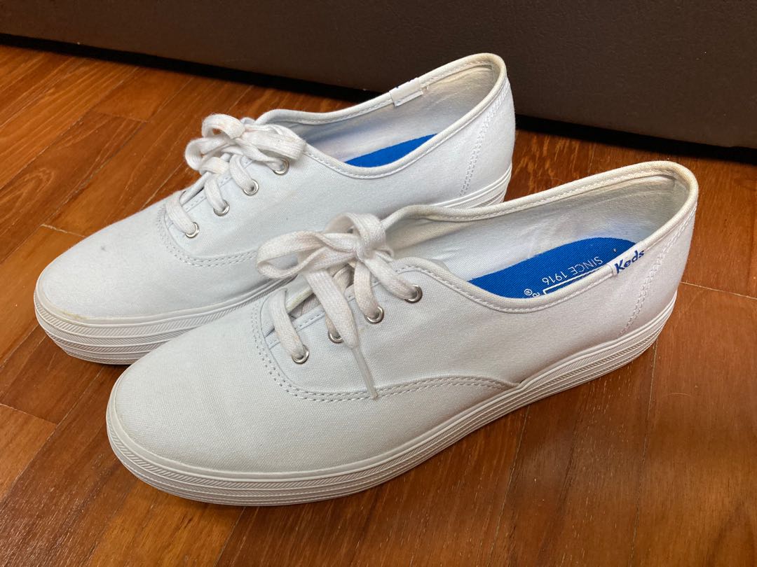 Women white keds sneaker Women s Fashion Footwear Sneakers on Carousell