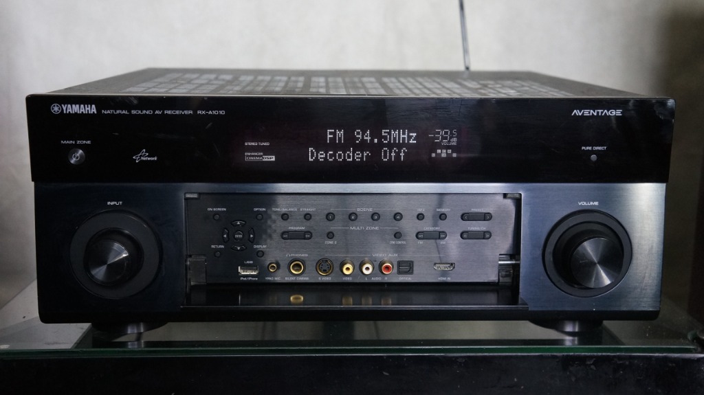 Yamaha Aventage RXA1010 7.2ch Network AV Receiver, Audio, Soundbars