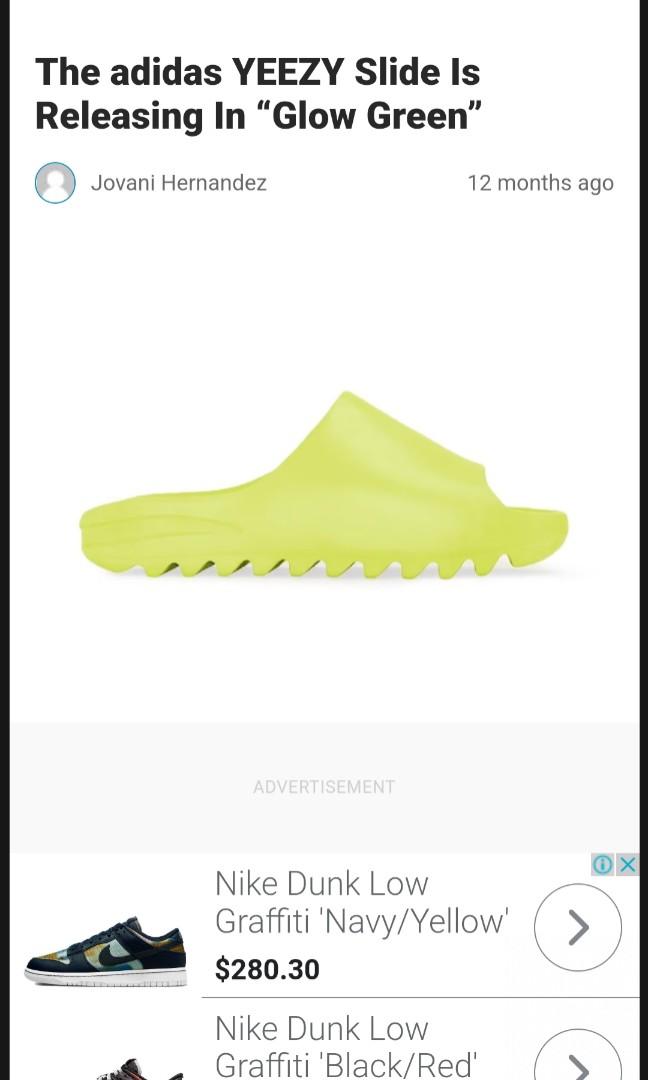 Yeezy graffiti 2025 slides