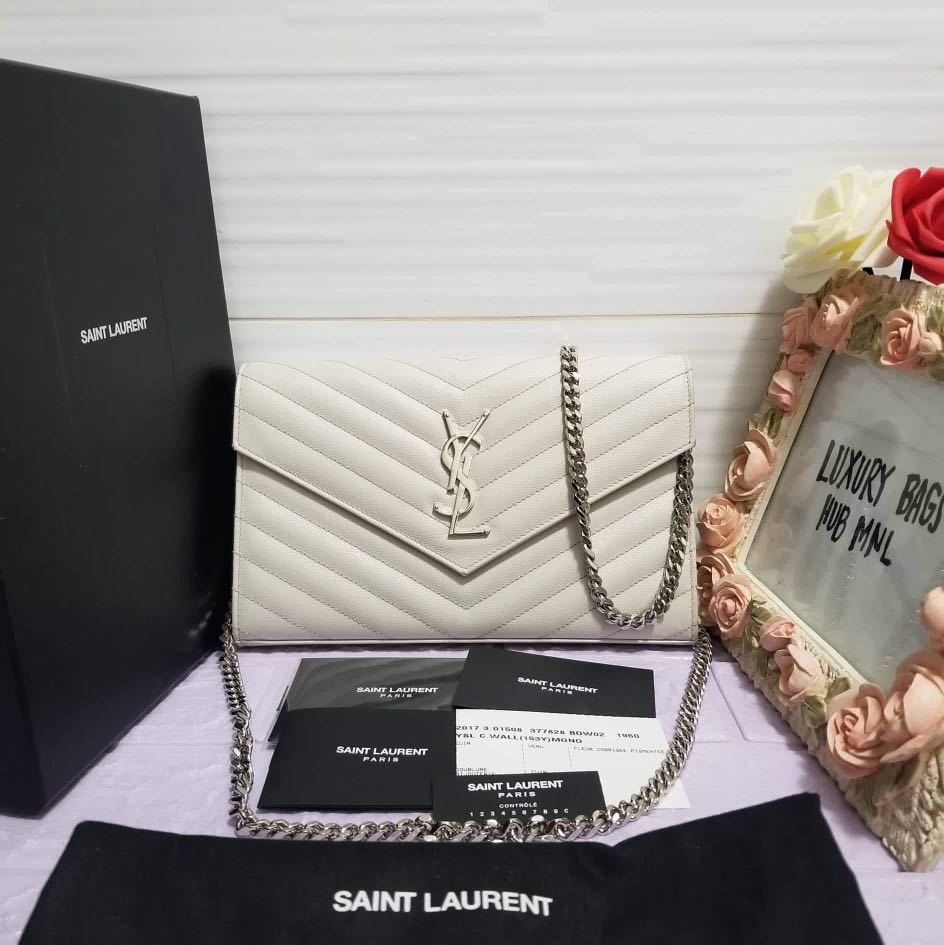 YSL Kate wallet on chain, Luxury, Bags & Wallets on Carousell