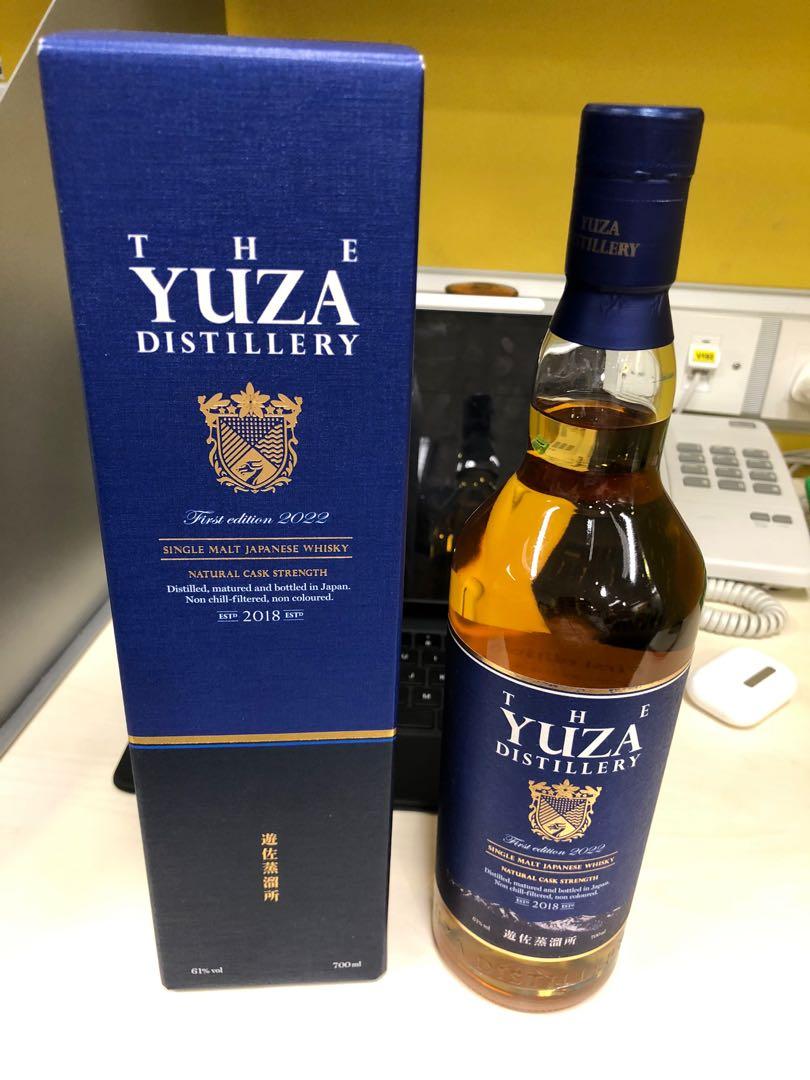 YUZA FIRST EDITION 2022 遊佐威士忌-限量版(收藏價值極高), 嘢食& 嘢 海外直送品 遊佐蒸溜所 YUZA First edition 2022 700ml ウイスキー