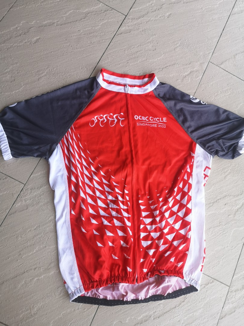 2022 OCBC Cycle 200km Jersey (L sizes avail), Sports Equipment ...