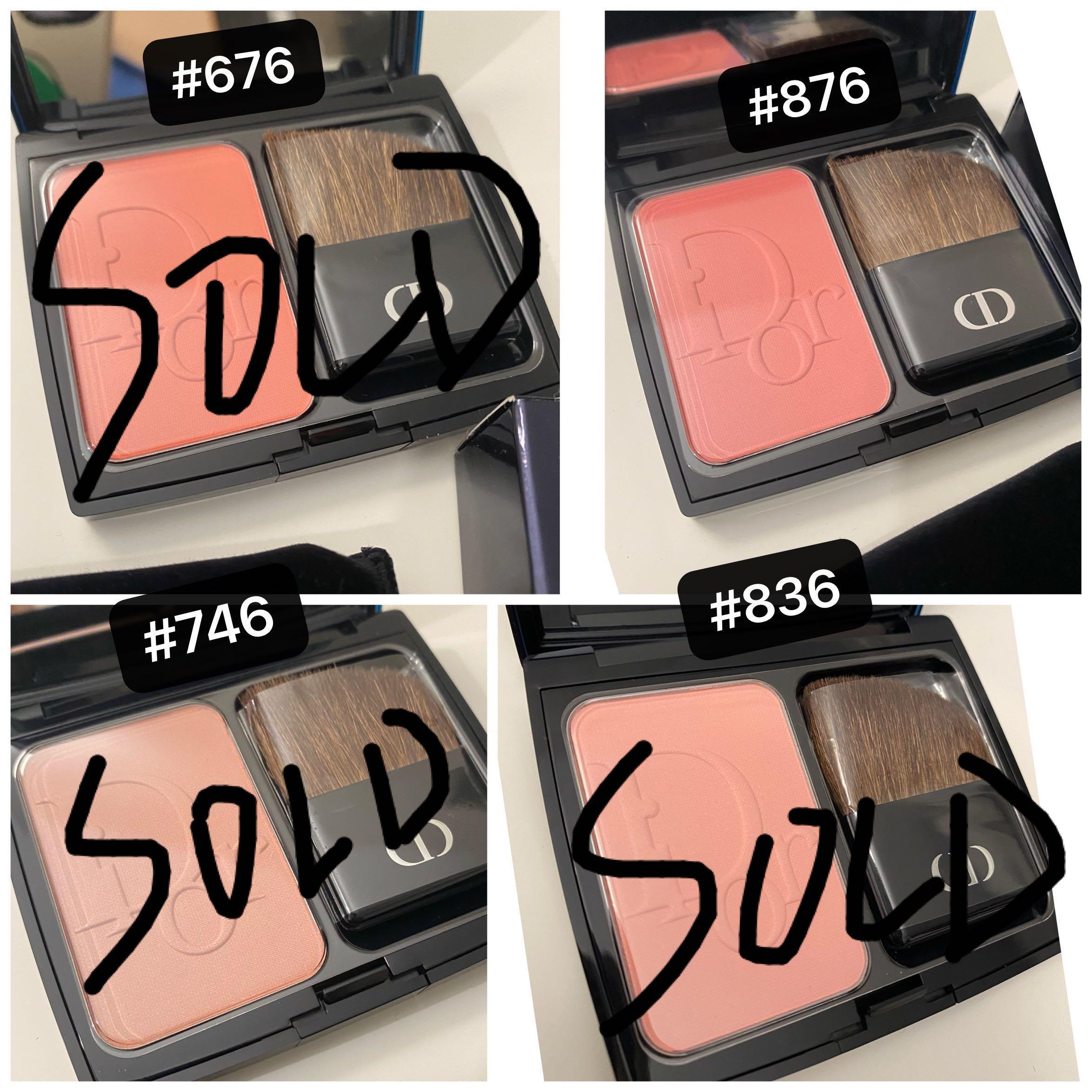 199 DIOR powder blush 676 876 746 836 Carousell