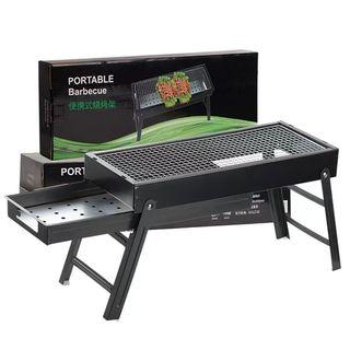 Barbeque Grill Foldable Net Stainless Steel Household Bbq Grill Charcoal Camping Equipment