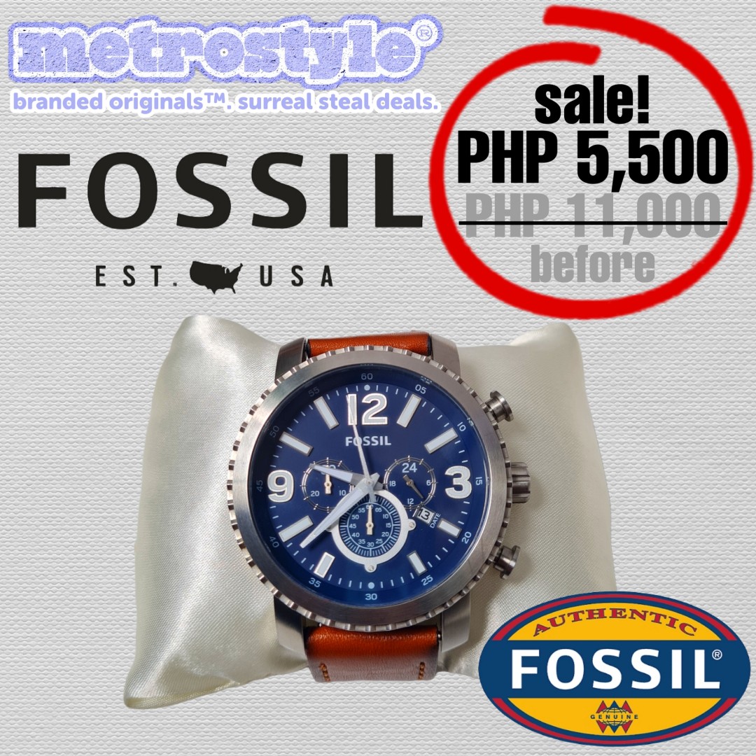 🇺🇲 Fossil® BQ2126 Vintage Series™, Men 