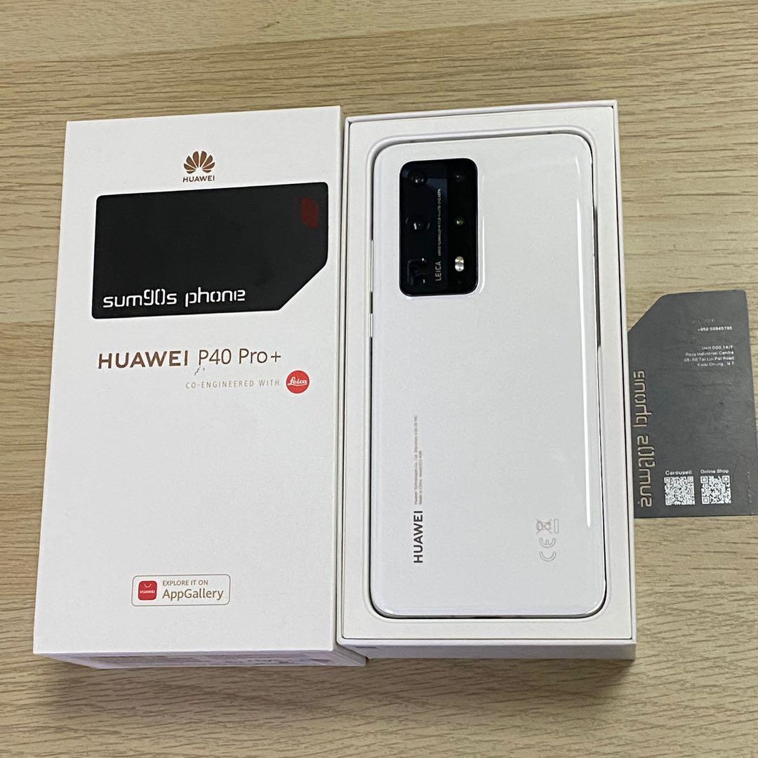 華為Huawei P40 pro+ 5G 8+512GB 白色淨機White Color , Just Phone