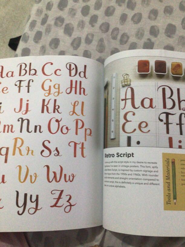 Abbey Sy Hand Lettering A to Z, Hobbies & Toys, Books & Magazines ...
