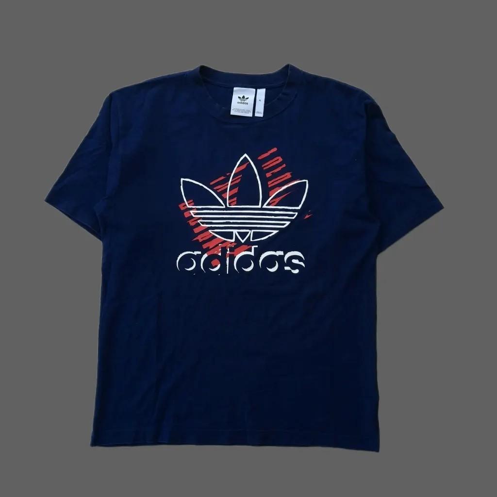 Adidas Graphic Tee, Fesyen Pria 