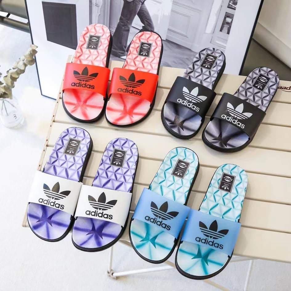 All size available) Adidas Lifestyle Men Women Sandal Shoes Lelaki